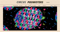 Desktop Screenshot of circuspromoters.com